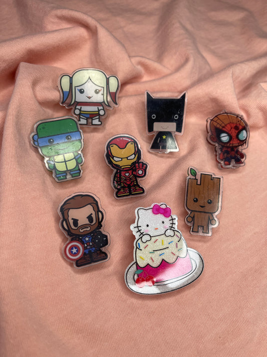 Character Paper Clips & Magnets