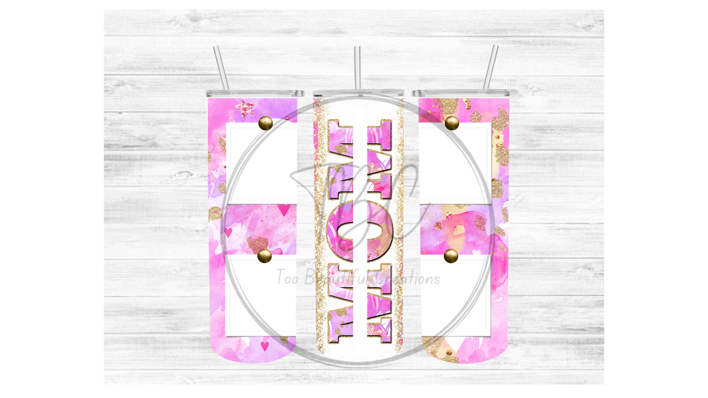 Photo Mom (Custom) Sublimation Tumbler Transfer