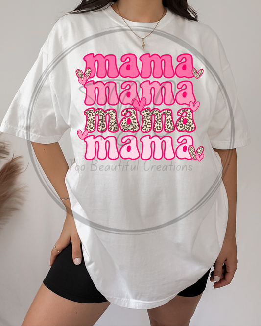 Pink Mama Sublimation Print