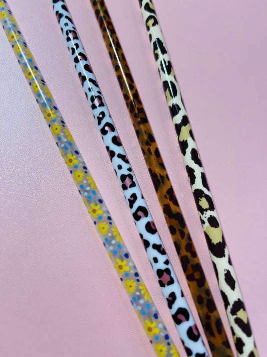 Printed Straws 9in