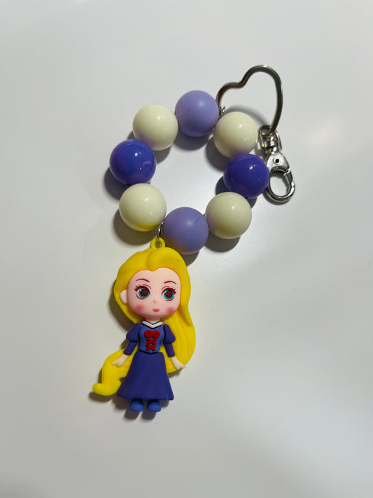 Purple Princess Key Chain