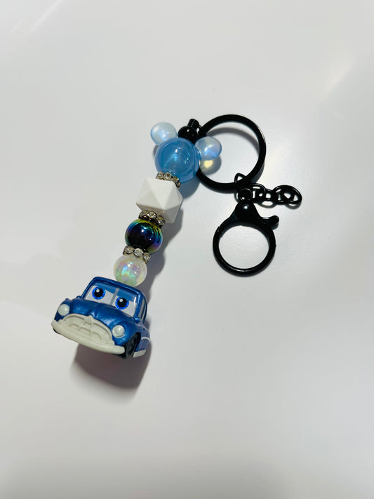 Blue Car Key Chain