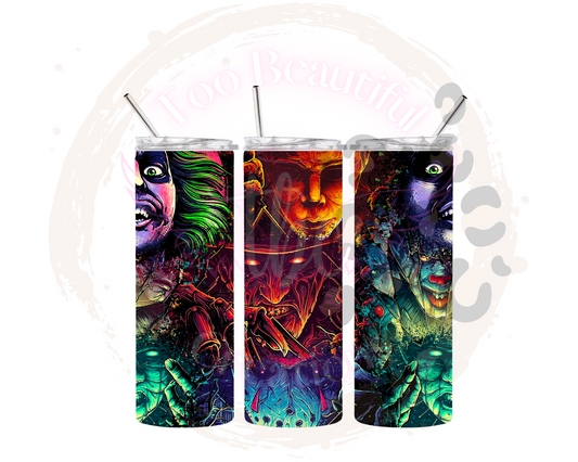 Nightmare Sublimation Tumbler Transfer