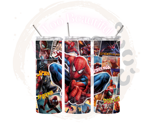 Spidey Sublimation Tumbler Transfer