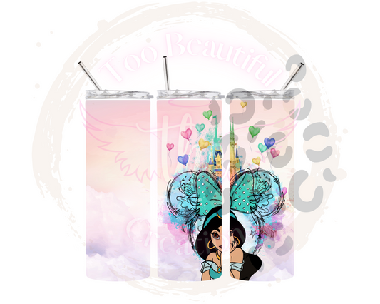 Princess7 Sublimation Tumbler Transfer