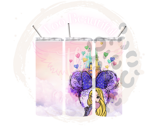 Princess4 Sublimation Tumbler Transfer