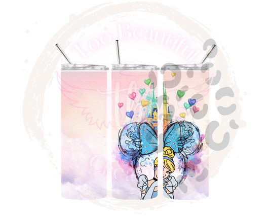 Princess3 Sublimation Tumbler Transfer