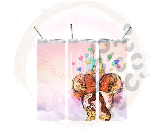 Princess1 Sublimation Tumbler Transfer