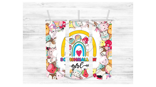 Squishmallow Sublimation Tumbler Transfer