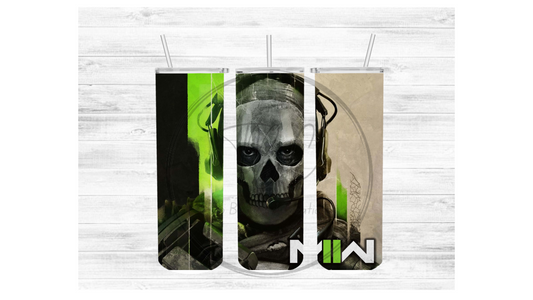 Call of Duty MW Sublimation Tumbler Transfer