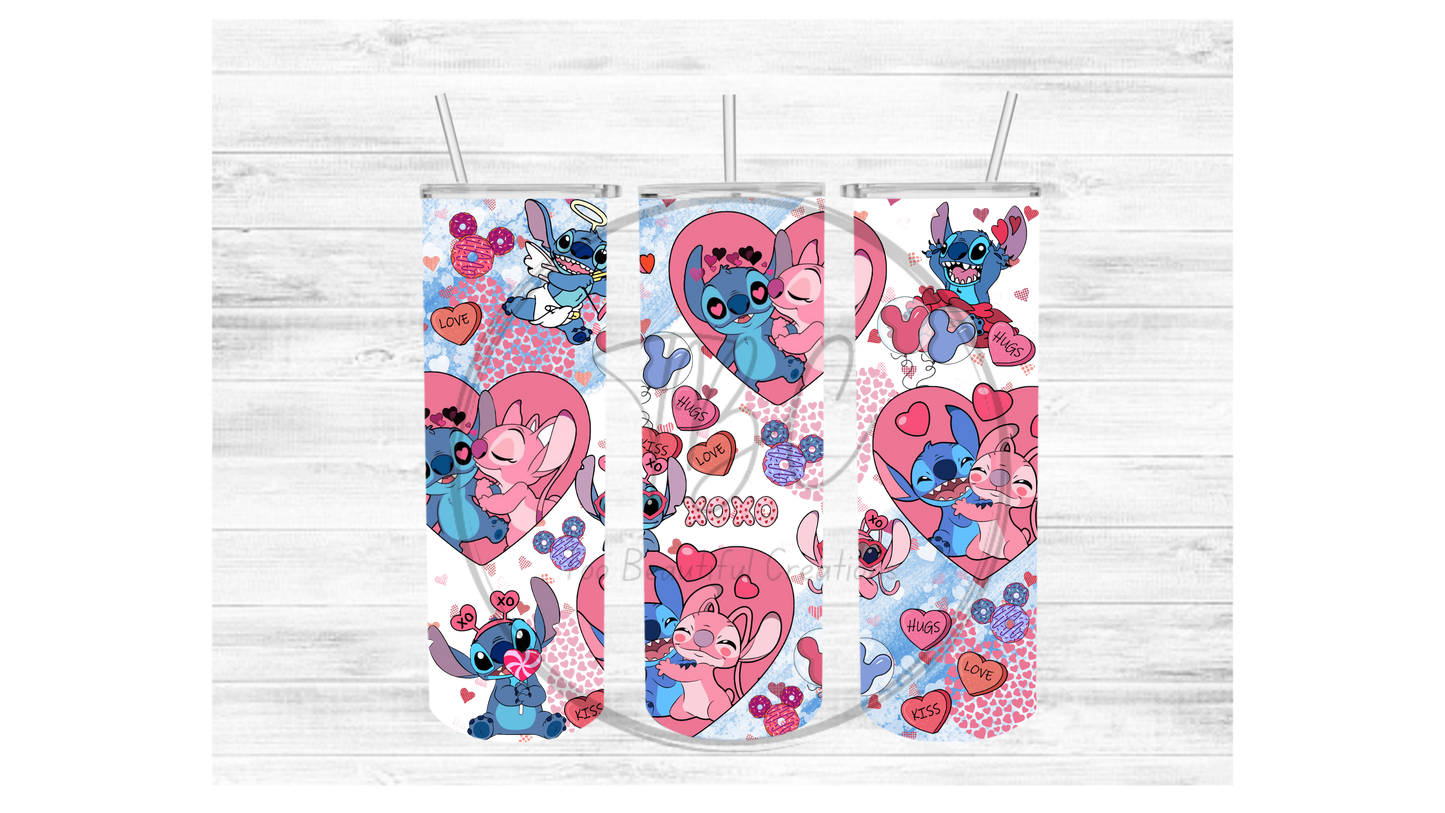 Vday Cuties Sublimation Tumbler Transfer