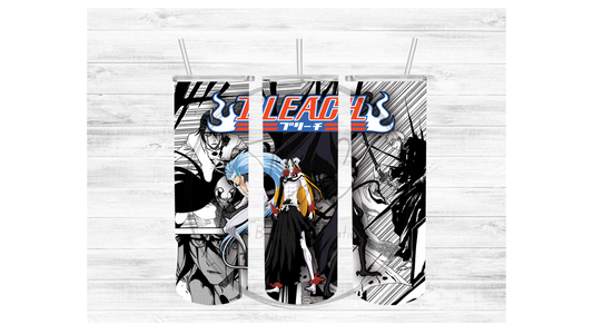 Anime Bleach Sublimation Tumbler Transfer