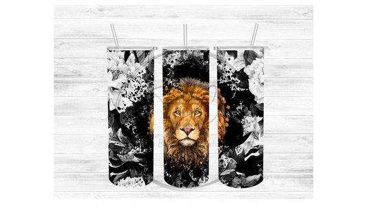 The Lion Sublimation Tumbler Transfer