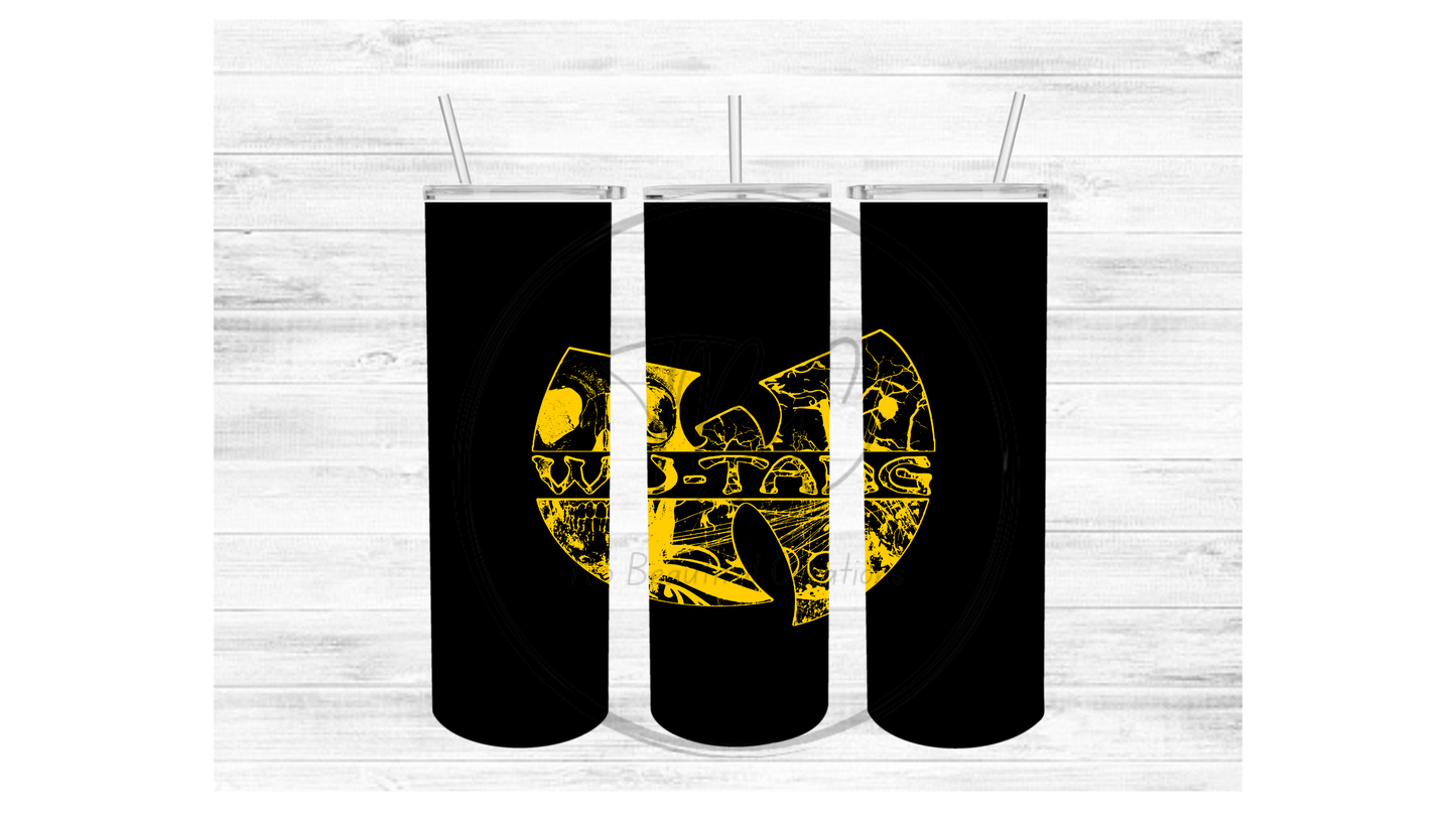 Wu Tang Sublimation Tumbler Transfer