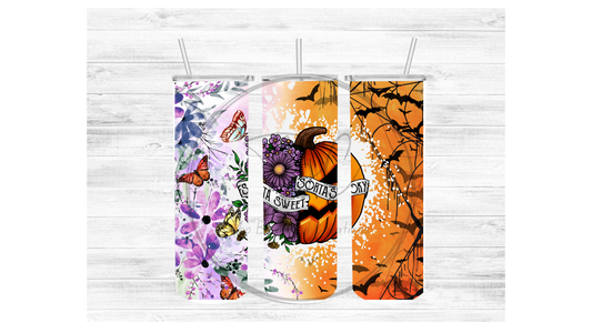 Sorta Sweet, Sorta Spooky Sublimation Tumbler Transfer