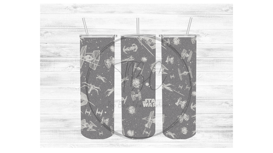 Star Wars Sublimation Tumbler Transfer