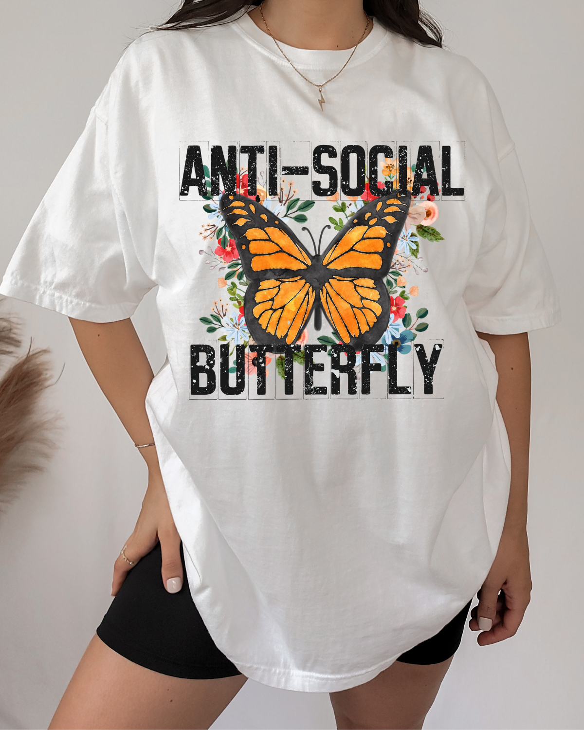 Anti Social Butterfly Apparel Transfer