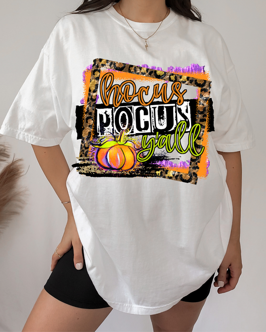 Hocus Pocus Yall Apparel Transfer