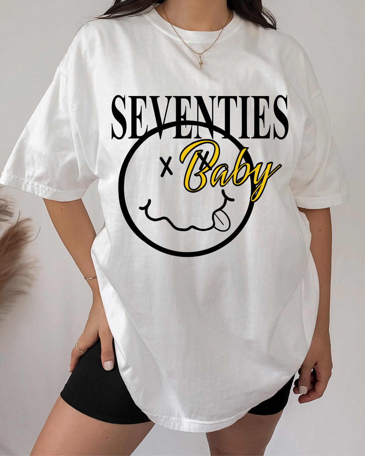 Seventies Baby Apparel Transfer