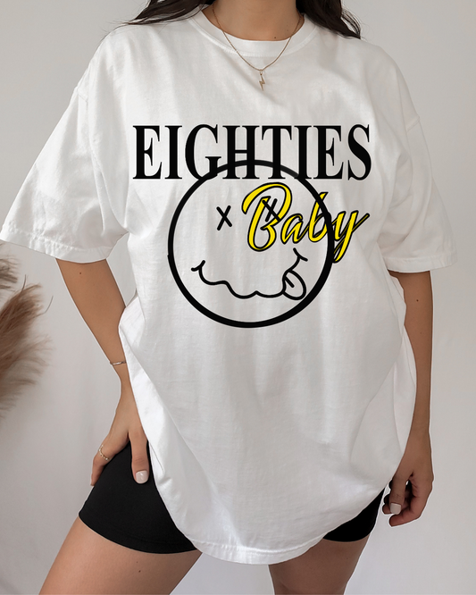 Eighties Baby Apparel Transfer