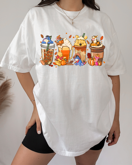 Winne The Pooh Frapps Apparel Transfer