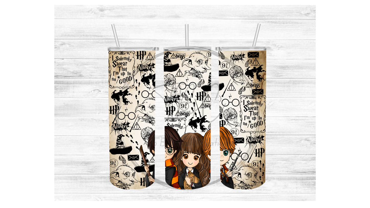 Harry Potter (Cartoon) Sublimation Tumbler Transfer