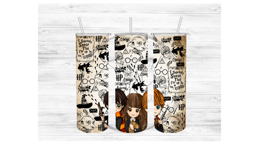 Harry Potter (Cartoon) Sublimation Tumbler Transfer