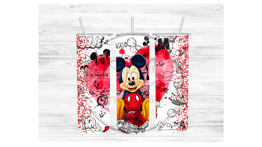 Inspired Mickey Sublimation Tumbler Transfer