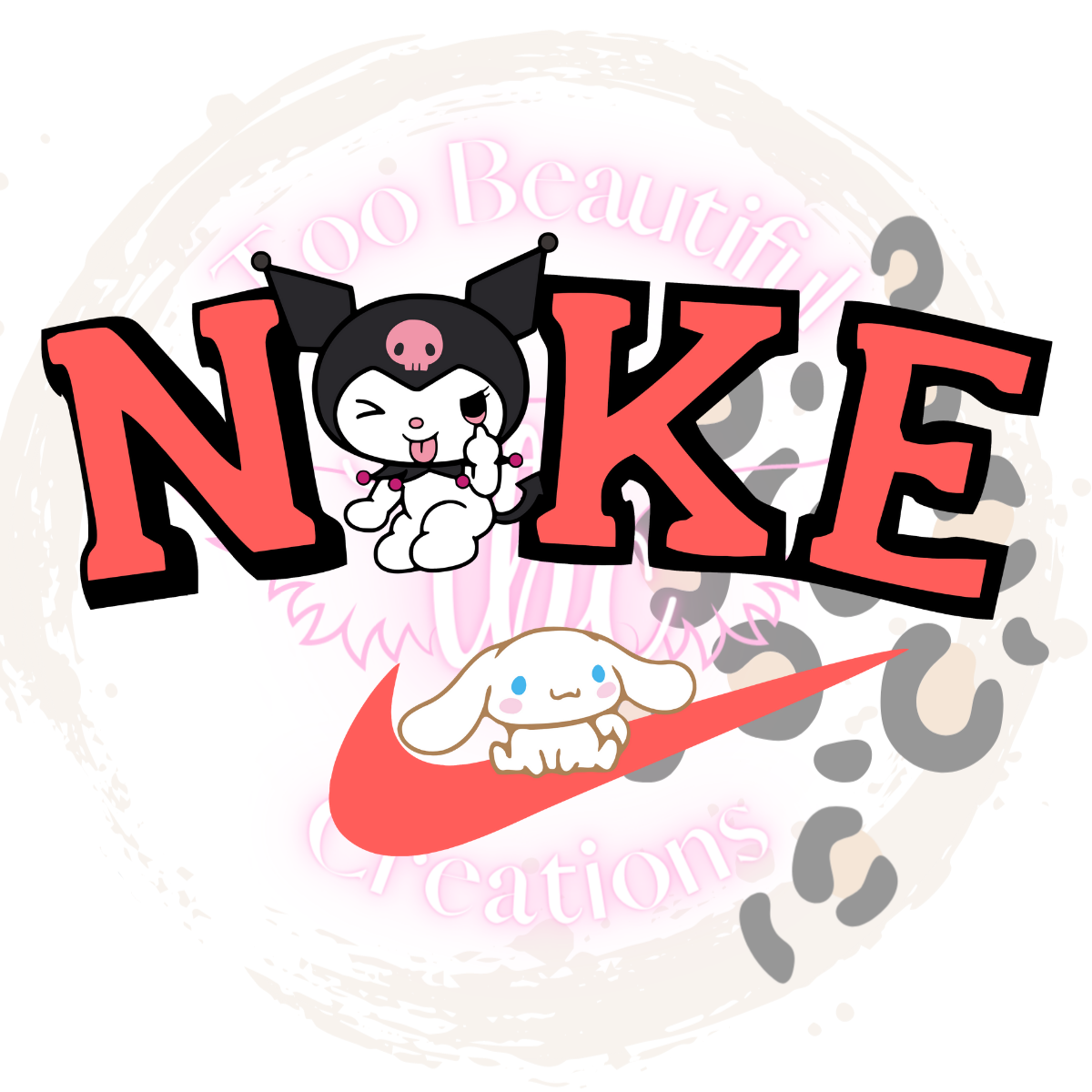 Kuromi Cinn Nike Apparel Transfer