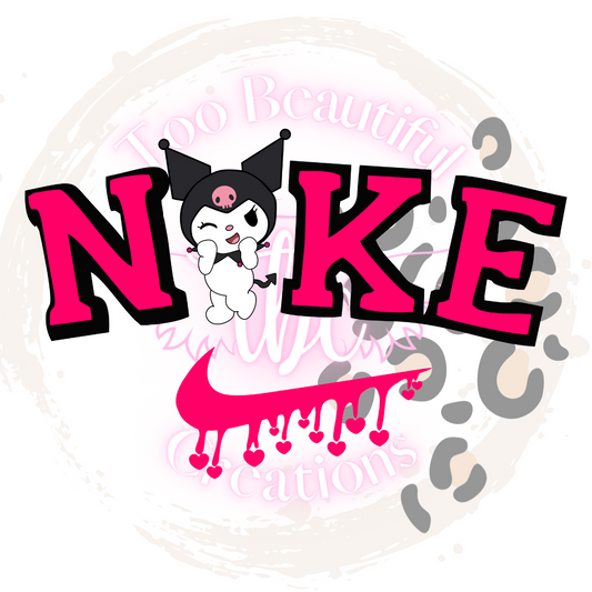 Kuromi Nike Sublimation Print