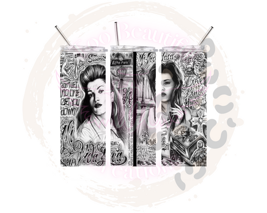 Mi Vida Loca Sublimation Tumbler Transfer