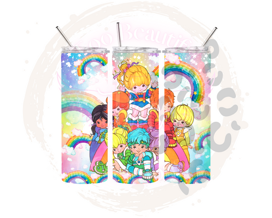 Rainbow Fam Sublimation Tumbler Transfer