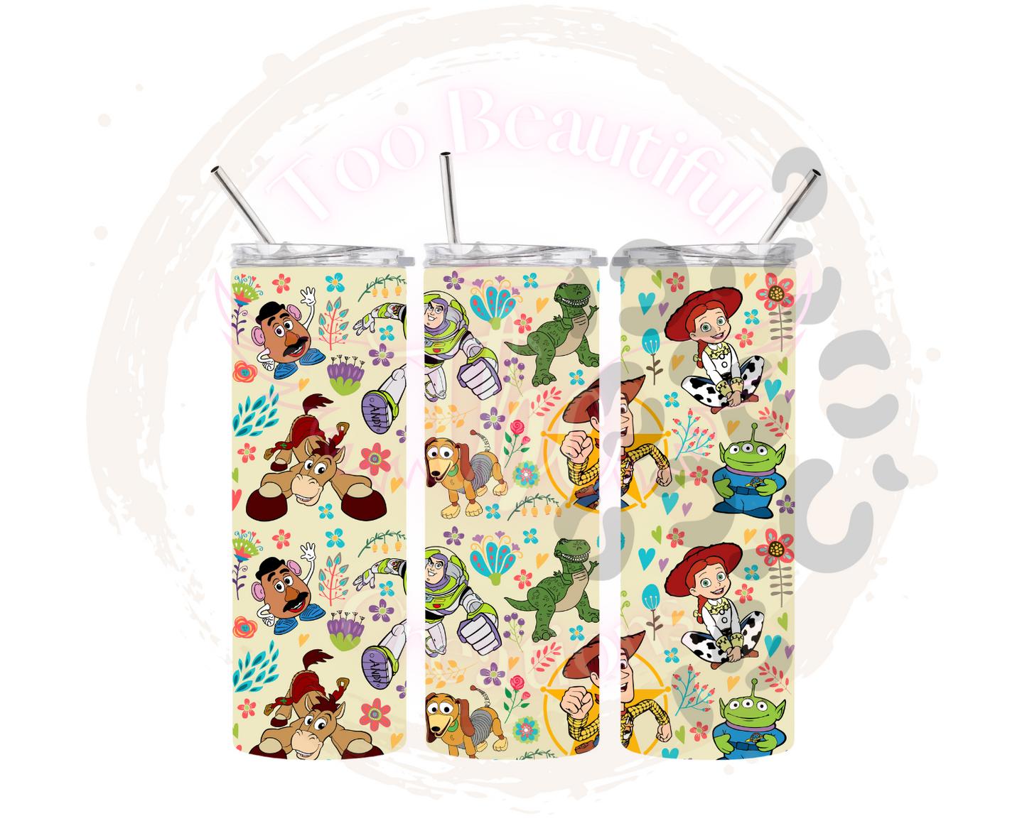 Toys Spring Story Sublimation Tumbler Transfer